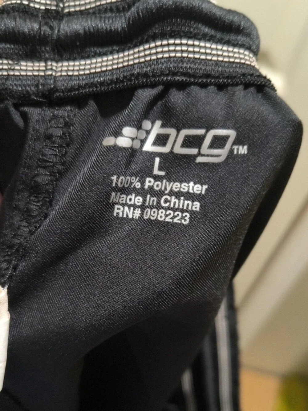 bcg Black Men's Athletic Training Shorts